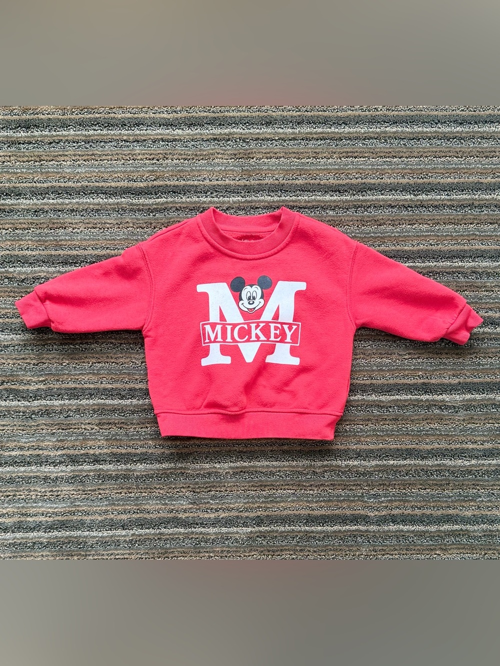 GAP Unisex Baby Mickey Graphic Sweatshirt